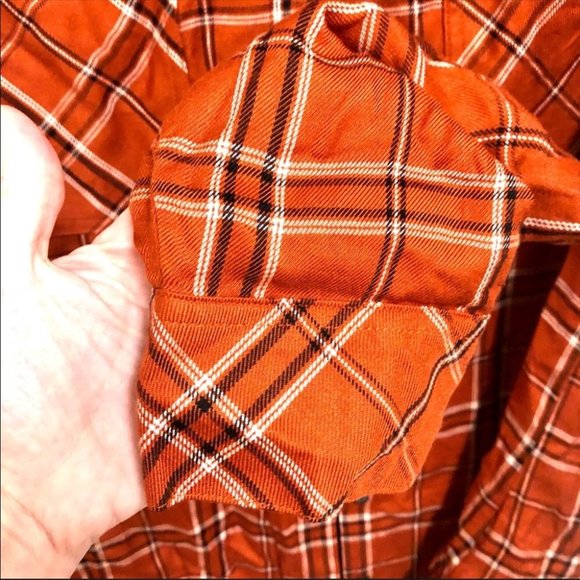 Sanctuary Element Plaid Boyfriend Button Up Top Size Medium NWOT - Picture 2 of 7